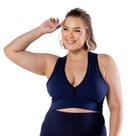 Top Fitness Bolha Academia Bojo Feminino Plus Size Treino