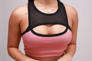 Top Fitness Cirrê Rosa