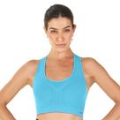 Top Fitness Discovery Dupla Face Azul e Antúrio Zee Rucci