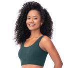 Top Fitness Efeito Ribana com Bojo removível sem Costura Midnight Zee Rucci
