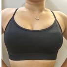 Top Fitness Elástico Barra Com Bojo Costa Nadador Suplex Poliamida Compressão