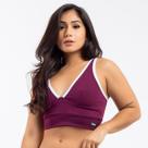 Top Fitness Feminino Academia Treino Decote V Viére Top Fitness Feminino Academia Treino Decote V Viére