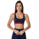 Top Fitness Feminino Brilho com Alça Larga Frelith