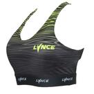 Top Fitness Lynce Preto e Verde