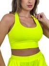 Top Fitness Proteção UV50+ NEONCOLORS - Amarelo Neon