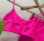 Top fitness rosa neon