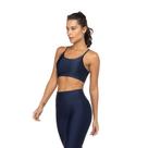 Top Fitness Sem Bojo Oxer Baixa Sustentação Alça Fina Zig, FEMININO TAMANHO P