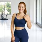 Top Fitness Slim Sutiã Esportivo Academia Corrida Yoga Pilates ALÇA FINA 642 Top Fitness Slim Sutiã Esportivo Academia Corrida Yoga Pilates ALÇA FINA 642
