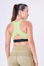 Top Grit Bossa Ajustavel Bolso Nadador Authen Khaki/Verde Limao/Preto Tamanho:M