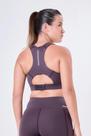 Top grit bossa nadador c/ bolso ajustavel cor açai