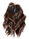 Top Hair Piece Liso com Franja Bio Orgânico