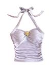 Top Halter Regata de Verão para Menina SOLY HUX Mauve Purple 12Y