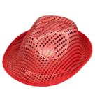 Top Hat Retro British Style Jazz Hat Gold Powder para adultos