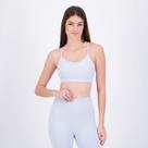 Top Hering Rajado Feminino Azul Claro