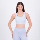 Top Hering Sem Costura Feminino Azul Claro