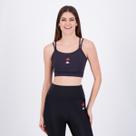 Top Kappa Vasco Supp Aimee Feminino Preto