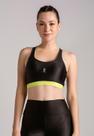 Top LARULP Mandaue Sharon Sport Preto e Verde