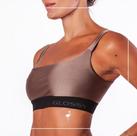 Top Marrom Glossy