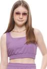 Top Moletom Teens Menina Violeta Poah Noah Top Moletom Teens Menina Violeta Poah Noah
