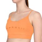 Top Mormaii Dupla Face Beach 2972 Verde Claro e Laranja