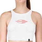 Top Mormaii Dupla Face Beach Tennis 2941 Rosa e Branco