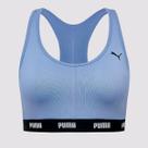 Top Nadador Puma com Bojo Removível Feminino Azul Top Nadador Puma com Bojo Removível Feminino Azul