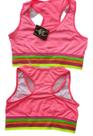 Top Neon,costa nadador, com forro