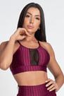 Top New Ziggy 3D Bordô com Renda Top New Ziggy 3D Bordô com Renda