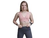Top Plus Size Academia Fitness Blusa Feminina Cropped Ginástica Cross Treino Costa Fechada