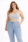 Top Plus Size de Algodão Duplo Conforto Sustentação Leve, Sem Bojo, Uso Diário Mylla Lingerie