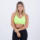 Top Puma Sem Costura Amarelo Fluorescente
