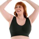 Top Renda Alças Fixas Bojo Removível Sem Costura Plus Size Zee Rucci Top Renda Alças Fixas Bojo Removível Sem Costura Plus Size Zee Rucci