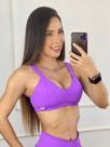 Top Run Fitness Lilás Compression