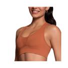 Top Selene Fitness Sem Bojo 20962 Caramelo