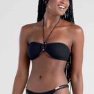 TOP sem alça TEXTURA CARMEL PRETO 38134 MASH SHE