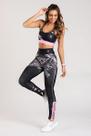 Top Shape Press Argola Preto e Rosa