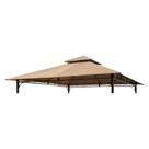 Top St. Kitts YF-3136B-CNP-KH 3m x 3m 100% poliéster cáqui