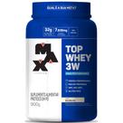 top whey 3w max titanium - 900g - sabor baunilha top whey 3w max titanium - 900g - sabor baunilha
