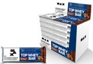 TOP WHEY BAR BARRA PROTEINA CHOCOLATE C/ AVELÃ 41g MAX 12UN