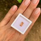 Topázio Imperial Laranja Cushion 1,23ct