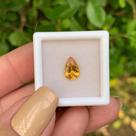 Topázio Imperial Laranja Gota 1,22ct