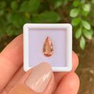 Topázio Imperial Laranja Gota 1,84ct