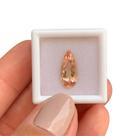 Topázio Imperial Laranja Gota 3,09ct