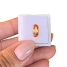 Topázio Imperial Laranja Oval 2,10ct