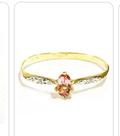 topazio imperial natural anel em ouro amarelo 18k topazio imperial e brilhantes topazio imperial natural anel em ouro amarelo 18k topazio imperial e brilhantes