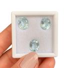 Topázio Sky Azul Oval SET 11,23ct
