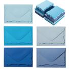 Toperd Juego de 100 Sobres Mini 10 x 7 cm Azul Toperd Juego de 100 Sobres Mini 10 x 7 cm Azul