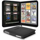 Toploader Binder EVORETRO 216 slots, 9 cartões de bolso, preto