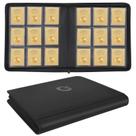 Toploader Binder Qurhafoo contém 324 Toploaders de 9 bolsos