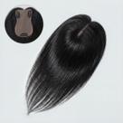 Topo Cabelo Humano Annye 6x11 Liso 35cm Castanho